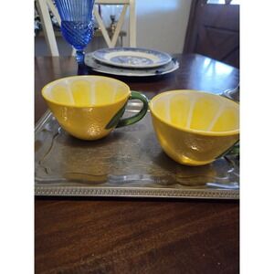 Lemon Cups By Lang, Cottagecore, Summer